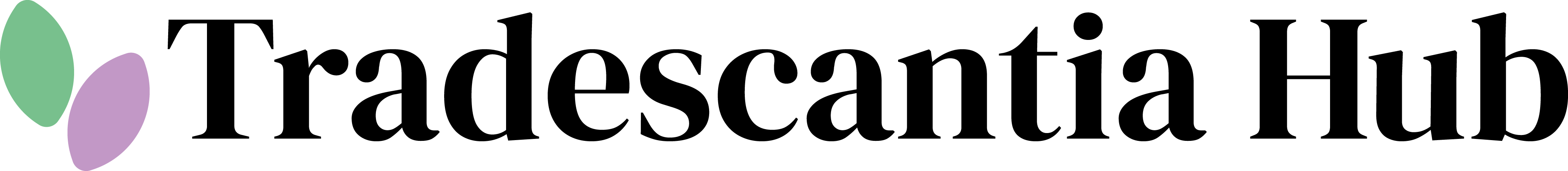 Tradescantia Hub logo.
